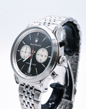 Buy Shop Maserati Legend Chronograph Black Dial Stainless Steel Watch For Men - R8873638001 USA Online