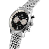 Buy Shop Maserati Legend Chronograph Black Dial Stainless Steel Watch For Men - R8873638001 USA Online