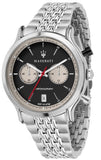Buy Shop Maserati Legend Chronograph Black Dial Stainless Steel Watch For Men - R8873638001 USA Online