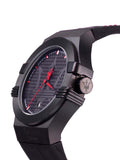 Buy Shop Maserati Potenza 3H STR Black Dial 42mm Leather Strap Watch For Men - R8851108010 USA Online
