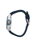 Buy Shop Maserati Potenza 42mm Blue Dial Automatic Silicone Strap Watch For Men - R8821108028 USA Online