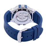 Buy Shop Maserati Potenza 42mm Blue Dial Automatic Silicone Strap Watch For Men - R8821108028 USA Online