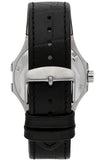 Buy Shop Maserati Potenza Automatic Black Dial Black Leather Strap Watch For Men - R8821108038 USA Online