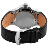 Buy Shop Maserati Potenza Automatic Black Dial Black Leather Strap Watch For Men - R8821108038 USA Online