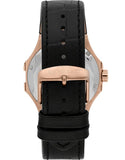 Buy Shop Maserati Potenza Automatic Skeleton Black Dial Black Leather Strap Watch For Men - R8821108039 USA Online