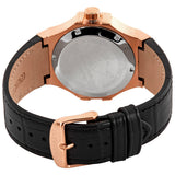 Buy Shop Maserati Potenza Automatic Skeleton Black Dial Black Leather Strap Watch For Men - R8821108039 USA Online