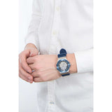Buy Shop Maserati Potenza Automatic Skeleton Dial Blue Rubber Strap Watch For Men - R8821108035 USA Online