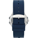 Buy Shop Maserati Potenza Automatic Skeleton Dial Blue Rubber Strap Watch For Men - R8821108035 USA Online