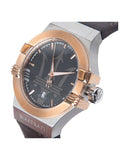 Buy Shop Maserati Potenza Black Dial Brown Leather Strap Watch For Men - R8851108014 USA Online