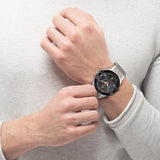 Buy Shop Maserati Potenza Black Dial Silver Steel Strap Watch For Men - R8853108001 USA Online
