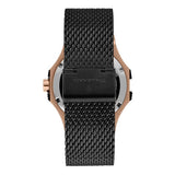 Buy Shop Maserati Potenza Black Mesh Bracelet Black Dial Watch For Men - R8853108010 USA Online