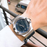 Buy Shop Maserati Potenza Blue Dial Blue Leather Strap Watch For Men - R8851108015 USA Online