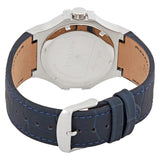 Buy Shop Maserati Potenza Blue Dial Blue Leather Strap Watch For Men - R8851108015 USA Online