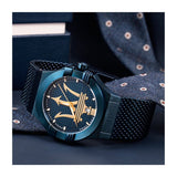 Buy Shop Maserati Potenza Blue Dial Edition 42mm Mesh Bracelet Watch For Men - R8853108008 USA Online