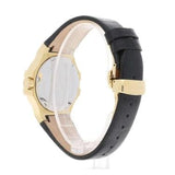 Buy Shop Maserati Potenza Diamonds Silver Dial Black Leather Strap Watch For Women - R8851108505 USA Online