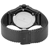 Buy Shop Maserati Potenza Quartz Blue Dial Grey Mesh Bracelet Watch For Men - R8853108005 USA Online