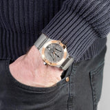 Buy Shop Maserati Potenza Quartz Grey Dial Silver Mesh Bracelet Watch For Men - R8853108007 USA Online