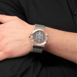 Buy Shop Maserati Potenza Quartz Grey Dial Silver Mesh Bracelet Watch For Men - R8853108007 USA Online