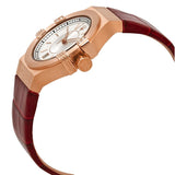 Buy Shop Maserati Potenza Silver Dial Red Leather Strap Watch For Women - R8851108501 USA Online