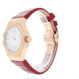 Buy Shop Maserati Potenza Silver Dial Red Leather Strap Watch For Women - R8851108501 USA Online