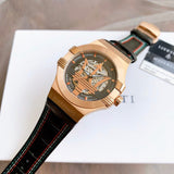 Buy Shop Maserati Potenza Skeleton Limited Edition Dial Black Strap Watch For Men - R8821108026 USA Online
