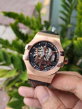 Buy Shop Maserati Potenza Skeleton Limited Edition Dial Black Strap Watch For Men - R8821108026 USA Online