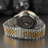 Buy Shop Maserati SFIDA Automatic Skeleton Black Dial Two Tone Steel Strap Watch For Men - R8823140010 USA Online