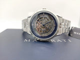 Buy Shop Maserati Ricordo Automatic Gray Dial Silver Steel Strap Watch For Men - R8823133003 USA Online