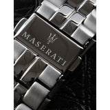 Buy Shop Maserati Ricordo Automatic Gray Dial Silver Steel Strap Watch For Men - R8823133003 USA Online