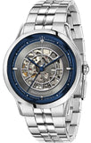 Buy Shop Maserati Ricordo Automatic Gray Dial Silver Steel Strap Watch For Men - R8823133003 USA Online