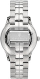Buy Shop Maserati Ricordo Automatic Skeleton Silver Dial Silver Steel Strap Watch For Men - R8823133005 USA Online
