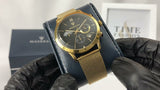 Buy Shop Maserati Ricordo Chronograph Black Dial Stainless Steel Mesh Bracelet Watch For Men - R8873633003 USA Online