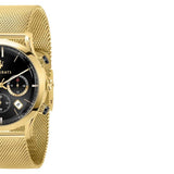 Buy Shop Maserati Ricordo Chronograph Black Dial Stainless Steel Mesh Bracelet Watch For Men - R8873633003 USA Online