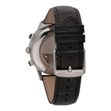 Buy Shop Maserati Ricordo Silver Dial Black Leather Strap Watch For Men - R8871633001 USA Online