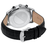 Buy Shop Maserati Ricordo Silver Dial Black Leather Strap Watch For Men - R8871633001 USA Online