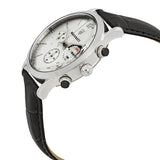 Buy Shop Maserati Ricordo Silver Dial Black Leather Strap Watch For Men - R8871633001 USA Online