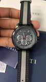 Buy Shop Maserati Royale 44mm Black Dial Stainless Steel Fiber Strap Watch For Men - R8871637002 USA Online