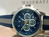 Buy Shop Maserati Royale 44mm Stainless Steel Fiber Strap Watch For Men - R8871637001 USA Online