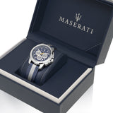 Buy Shop Maserati Royale 44mm Stainless Steel Fiber Strap Watch For Men - R8871637001 USA Online