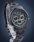Buy Shop Maserati Royale Chronograph Black Dial Black Steel Strap Watch For Men - R8873637004 USA Online