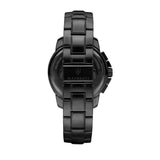 Buy Shop Maserati Royale Chronograph Black Dial Black Steel Strap Watch For Men - R8873637004 USA Online
