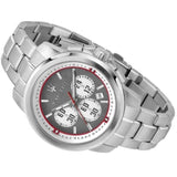 Buy Shop Maserati Royale Chronograph Grey Dial Silver Steel Strap Watch For Men - R8873637003 USA Online