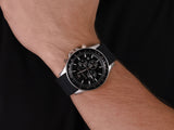 Buy Shop Maserati SFIDA 44mm Black Silicon Chronograph Watch For Men - R8871640002 USA Online