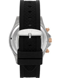 Buy Shop Maserati SFIDA 44mm Black Silicon Chronograph Watch For Men - R8871640002 USA Online