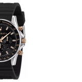 Buy Shop Maserati SFIDA 44mm Black Silicon Chronograph Watch For Men - R8871640002 USA Online