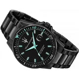Buy Shop Maserati SFIDA Aqua Edition Analog Black Dial Black Steel Strap Watch For Men - R8853144001 USA Online