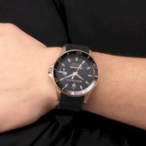 Buy Shop Maserati SFIDA Automatic Black Dial Black Rubber Strap Watch For Men - R8821140001 USA Online