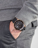 Buy Shop Maserati SFIDA Automatic Black Dial Black Rubber Strap Watch For Men - R8821140001 USA Online