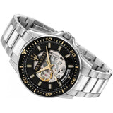 Buy Shop Maserati SFIDA Automatic Black Dial Silver Steel Strap Watch For Men - R8823140002 USA Online