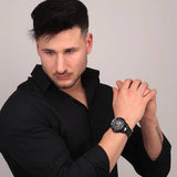 Buy Shop Maserati SFIDA Automatic Black Special Edition 44mm Watch For Men - R8823140005 USA Online